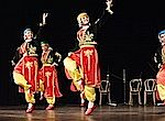 Vystoupení tureckého folklórního tanečního a hudebního souboru v Městském divadle ve Slaném